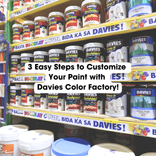 Custom Colors, Made Just for You—Only at Davies Color Factory!